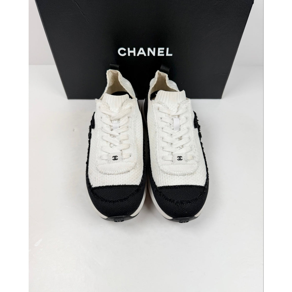 Size 9.5 - Chanel Low Top Trainers Women’s