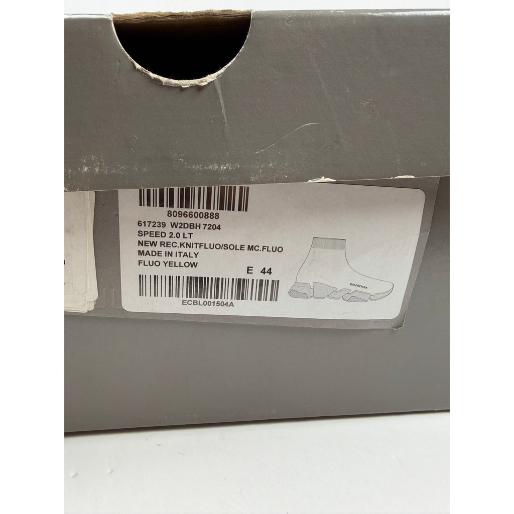 Size 44EU/11US - Balenciaga speed neon trainer NEW!