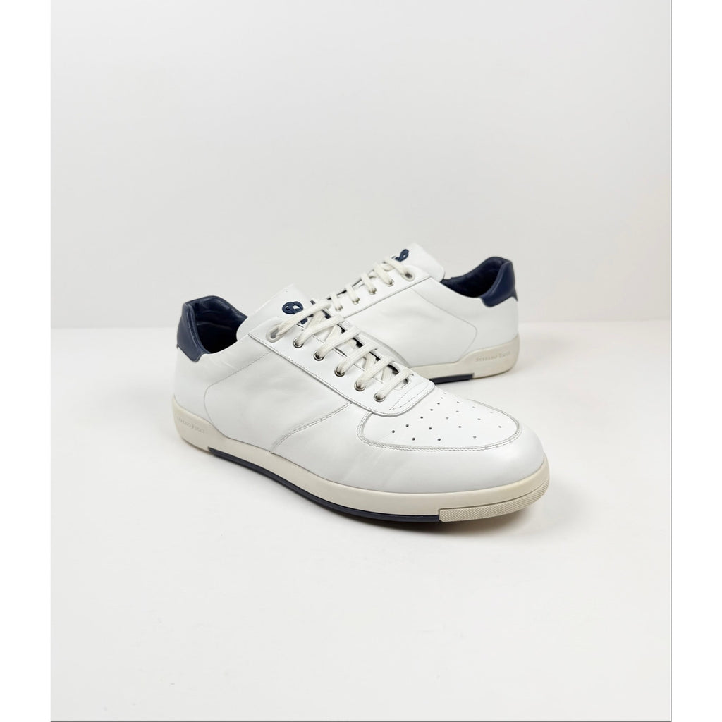 Size 9 - Stefano Ricci Leather Low Top