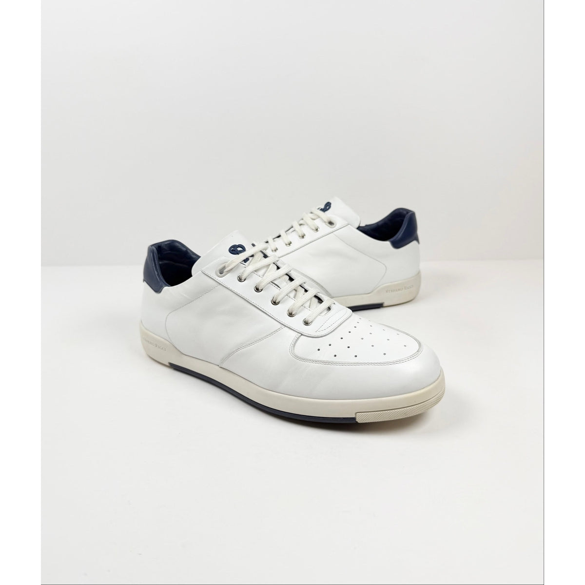 Size 9 - Stefano Ricci Leather Low Top