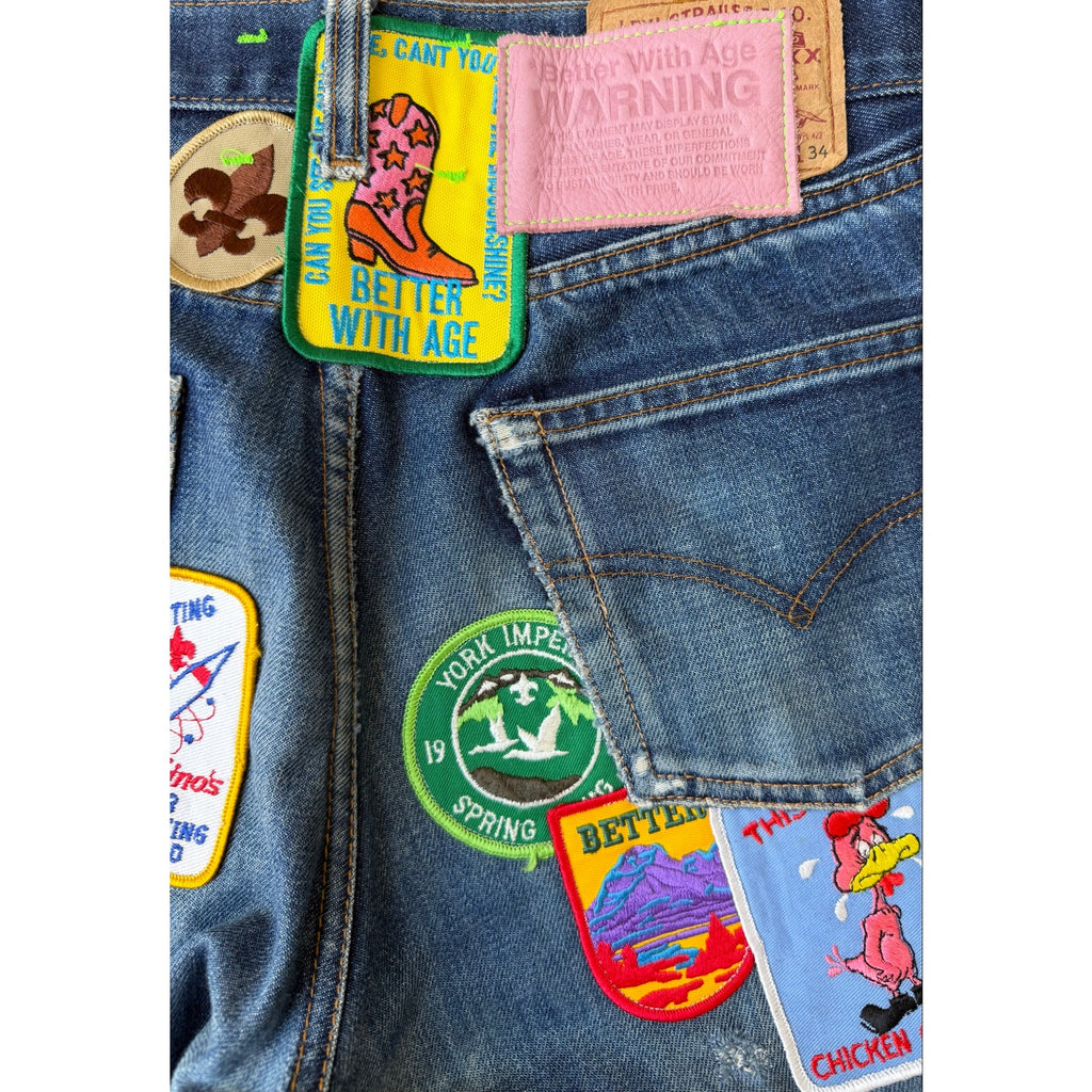 Size 30 - Better With Age Patchwork Jeans