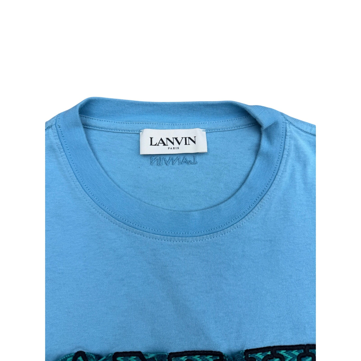 Size S - Lanvin Tassel Embroidered Logo T-Shirt