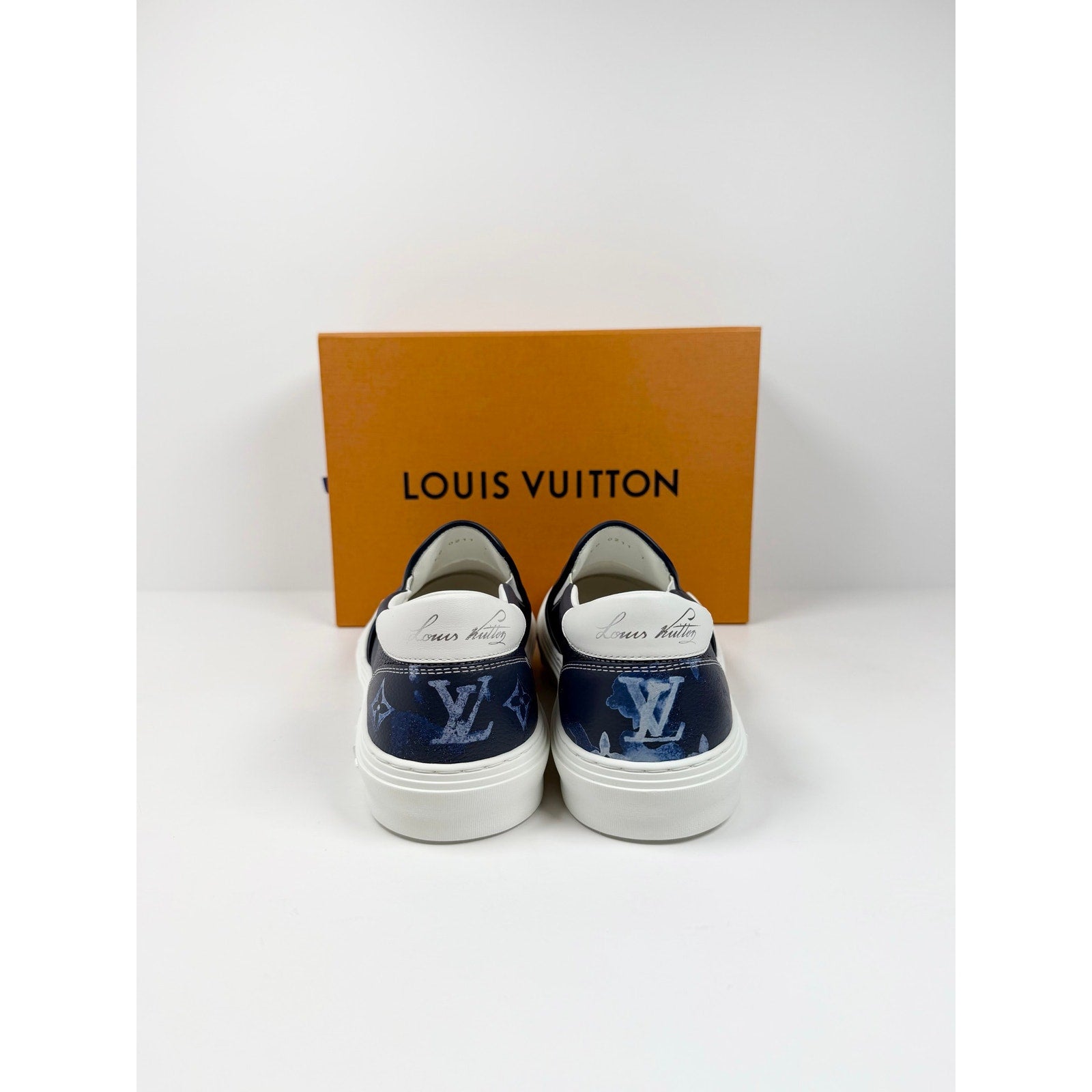 Size 7LV/8US - Louis Vuitton Ollie Watercolor Slip On NEW