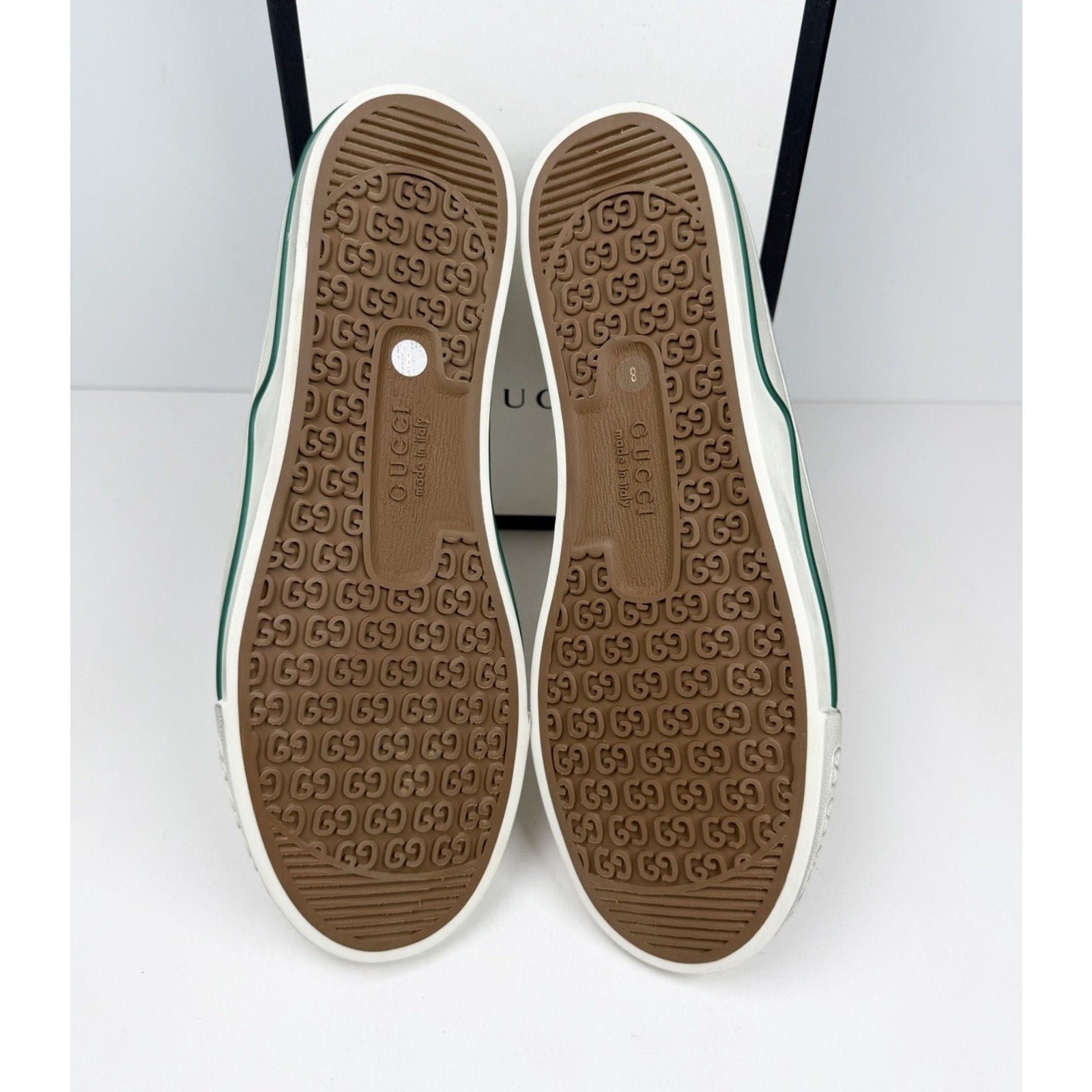 Size 8G/8.5US - Gucci Tennis 1977 Distressed NEW
