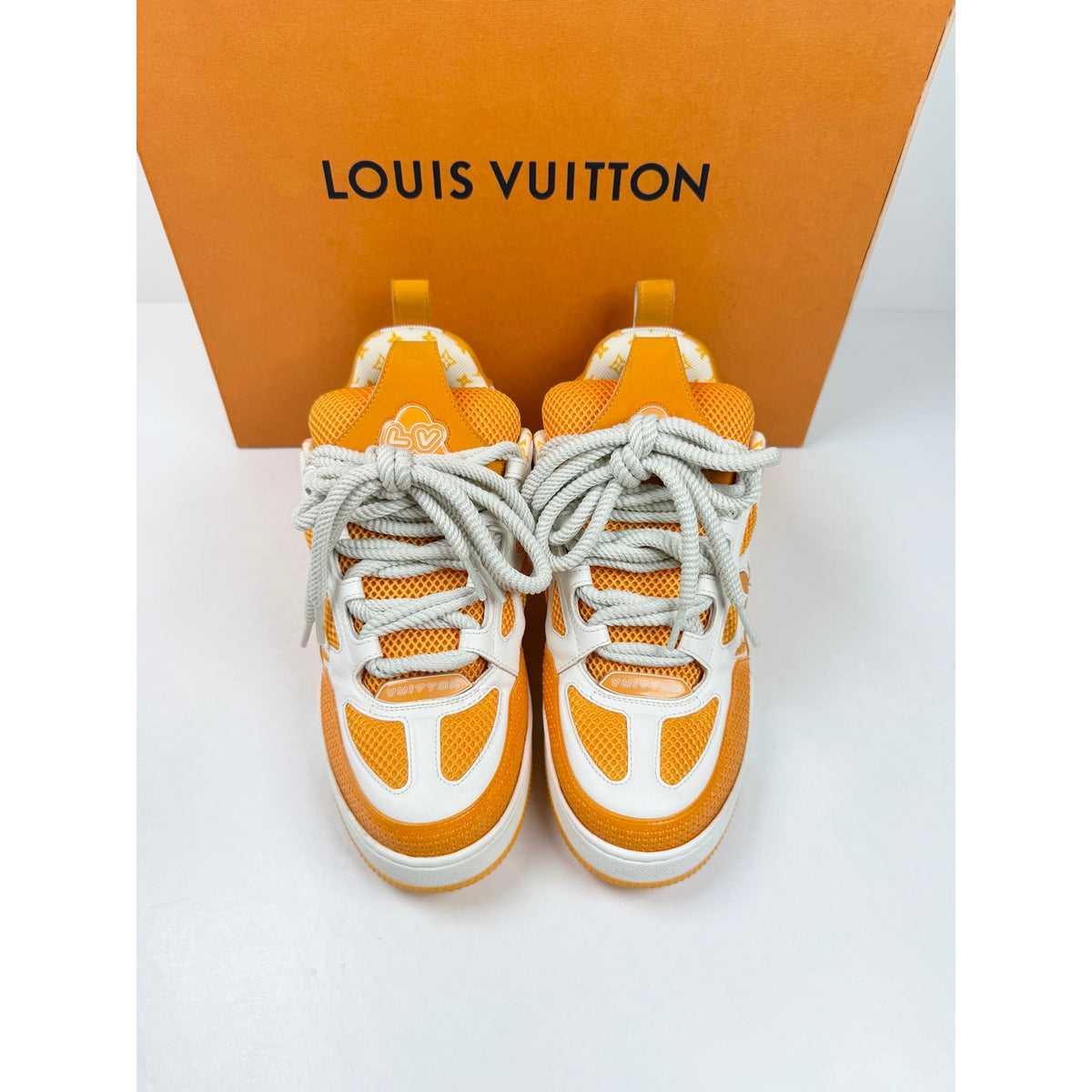 Size 7UK/8US - Louis Vuitton Skate Orange