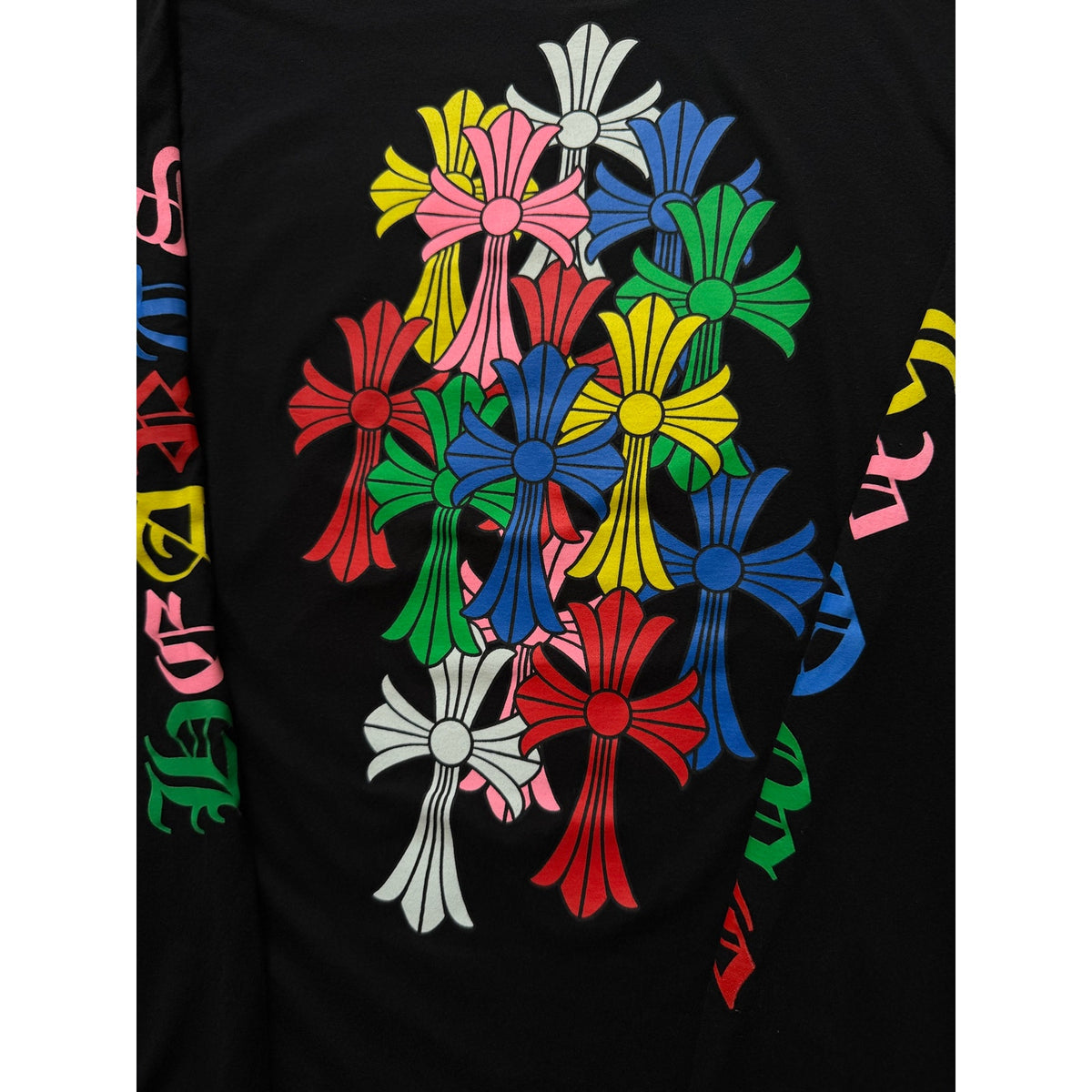 Size L - Chrome Hearts Multi Color Cross Cemetery Long Sleeve