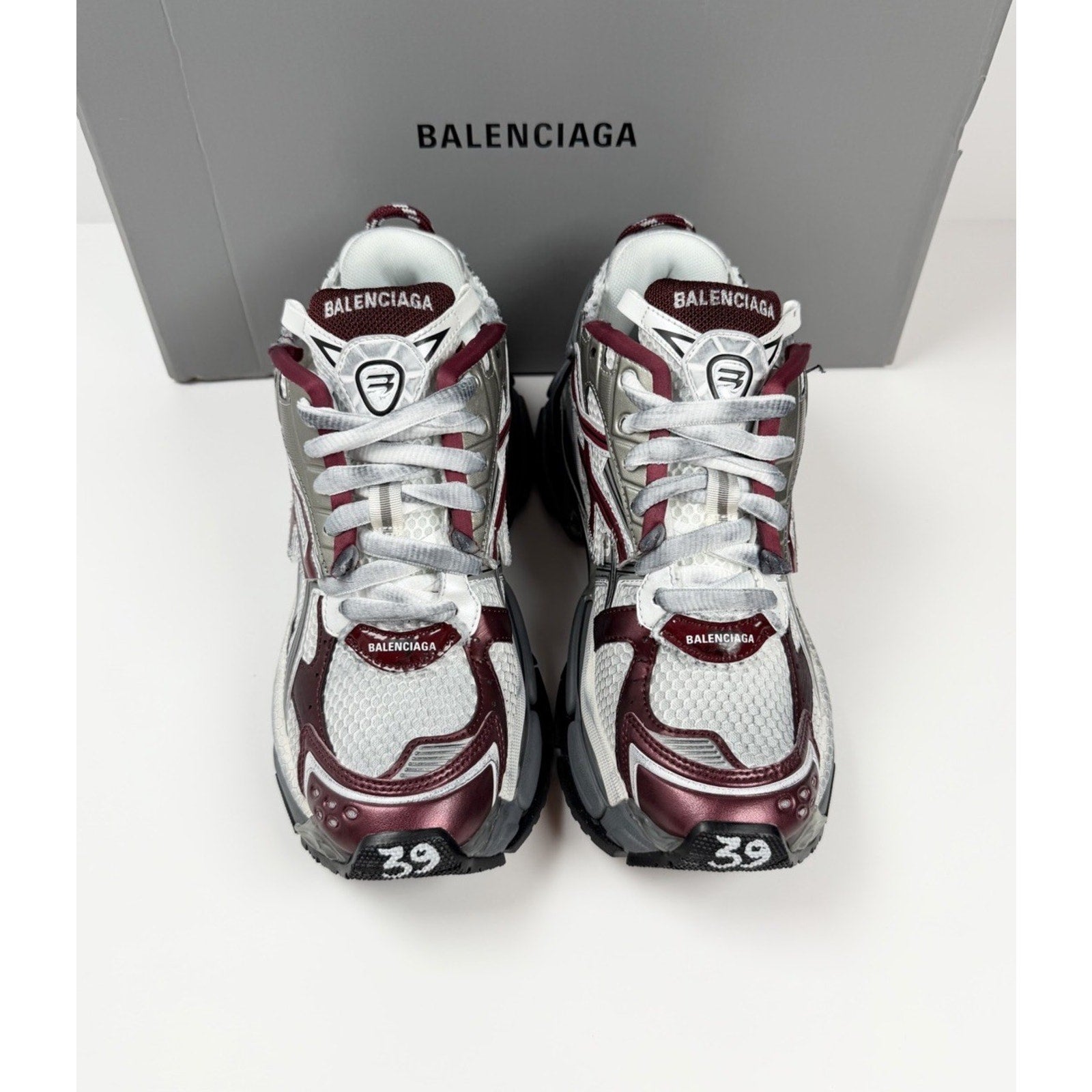 Size 39EU/6US - Balenciaga Runner Burgundy NEW!