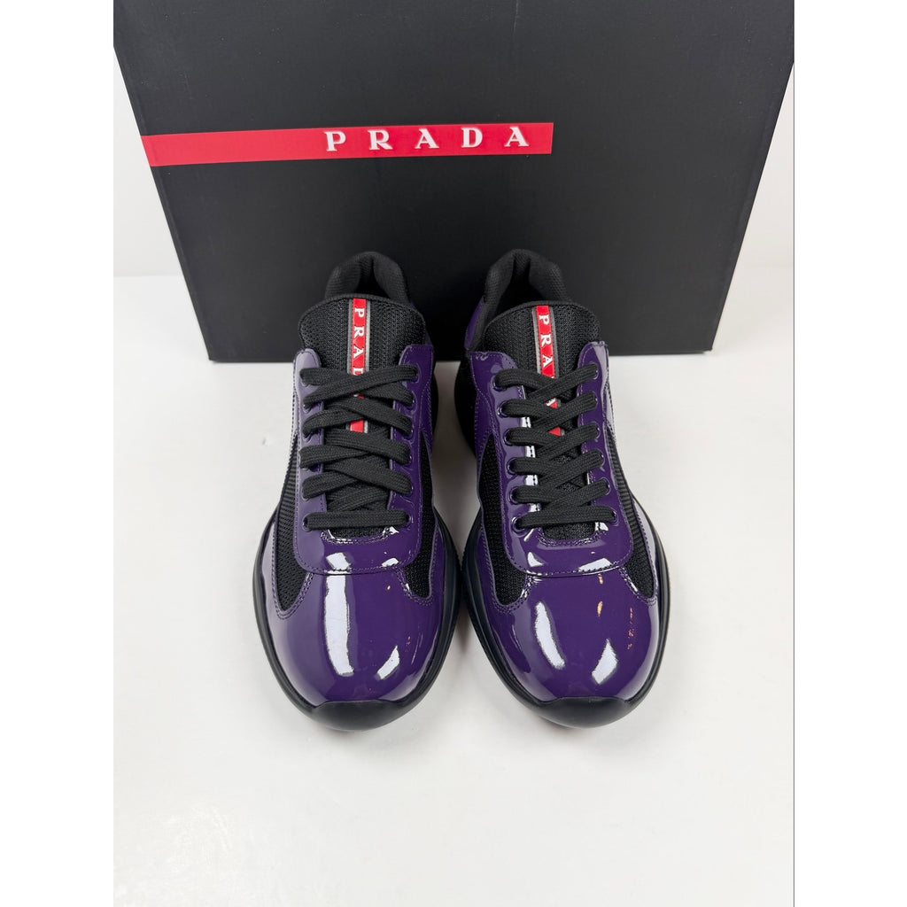 Size 7.5UK/8.5US - Prada Americas Cup Purple Black