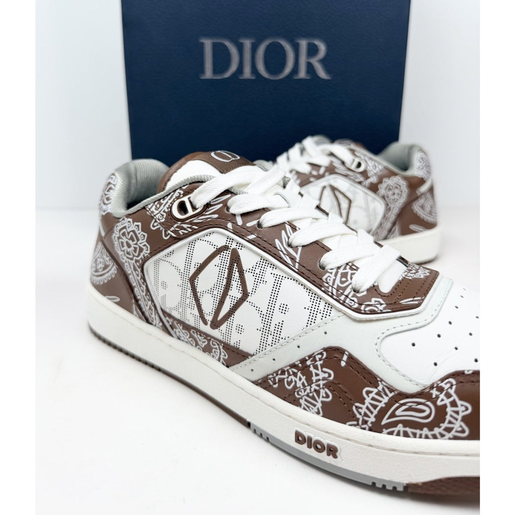 Size 41EU/8US - Dior B27 Paisley Brown Oblique