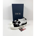 Size 41EU/8US - Dior Slip On Black White Sneakers NEW