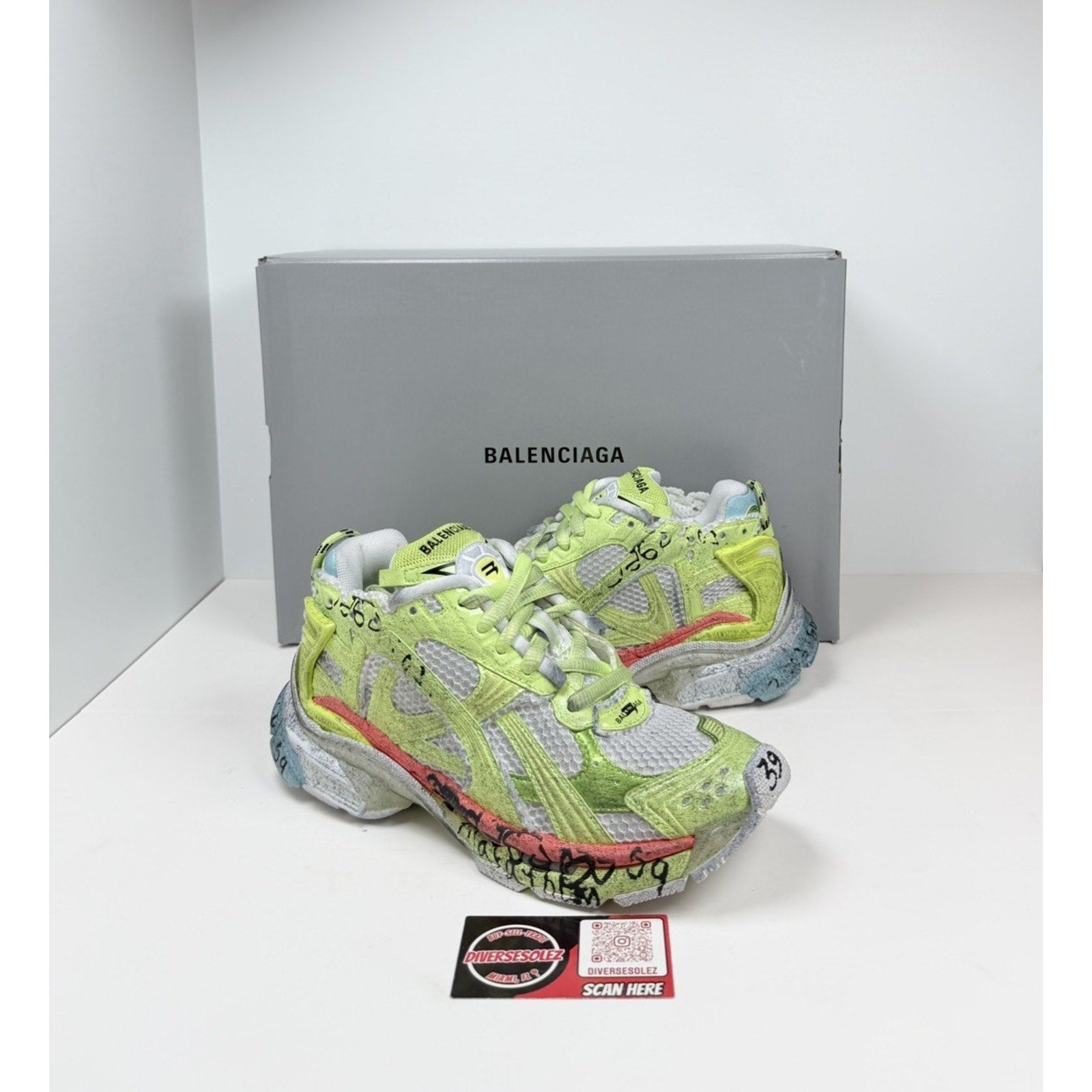 Size 39EU/6US - Balenciaga Runner Marathon Unreleased NEW