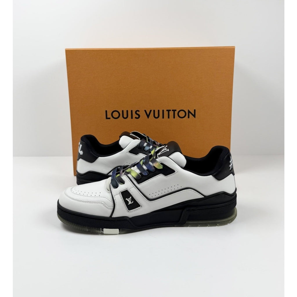 Size 7UK/8US - Louis Vuitton White Black Trainer NEW