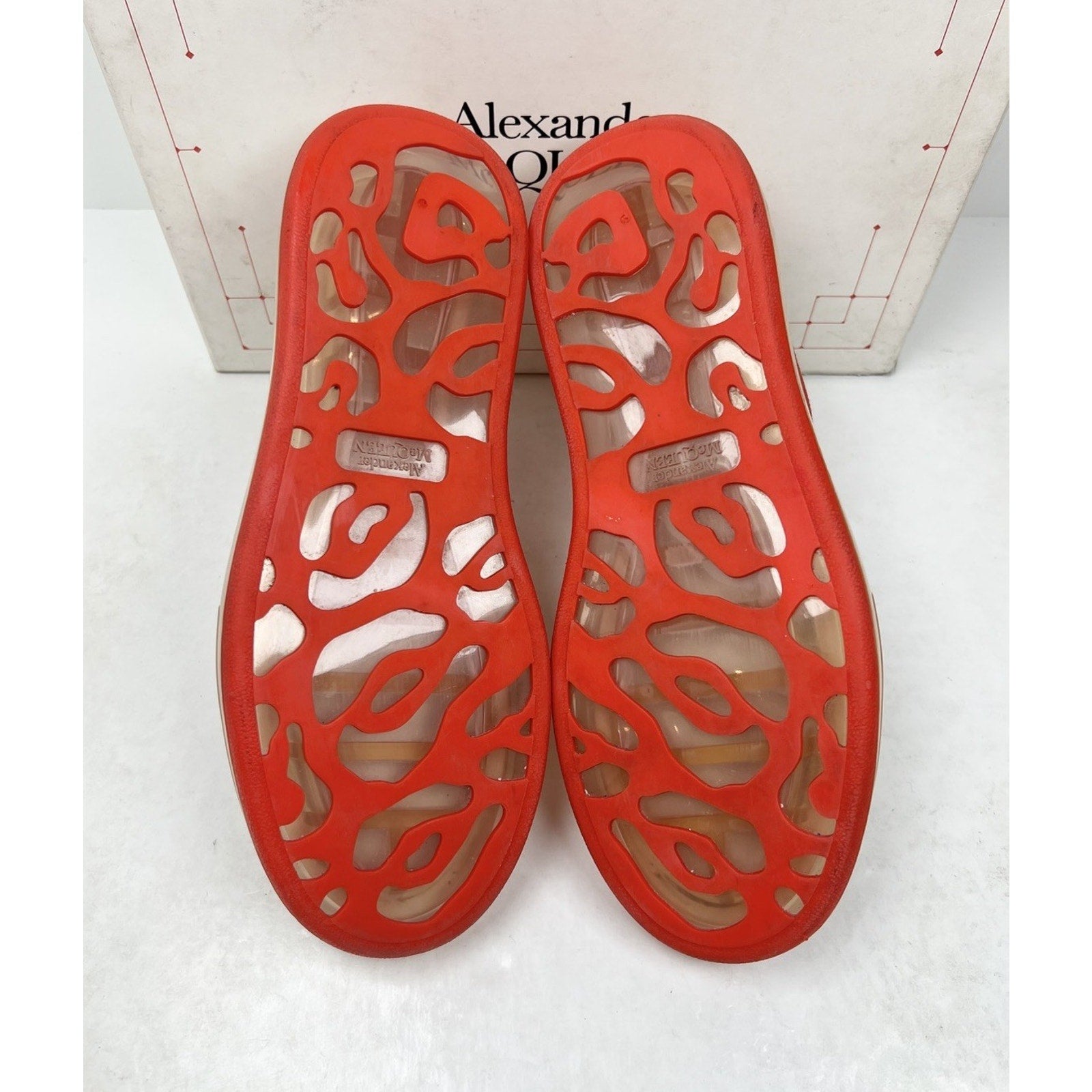 Size 8 Women's - Alexander McQueen Clear Sole