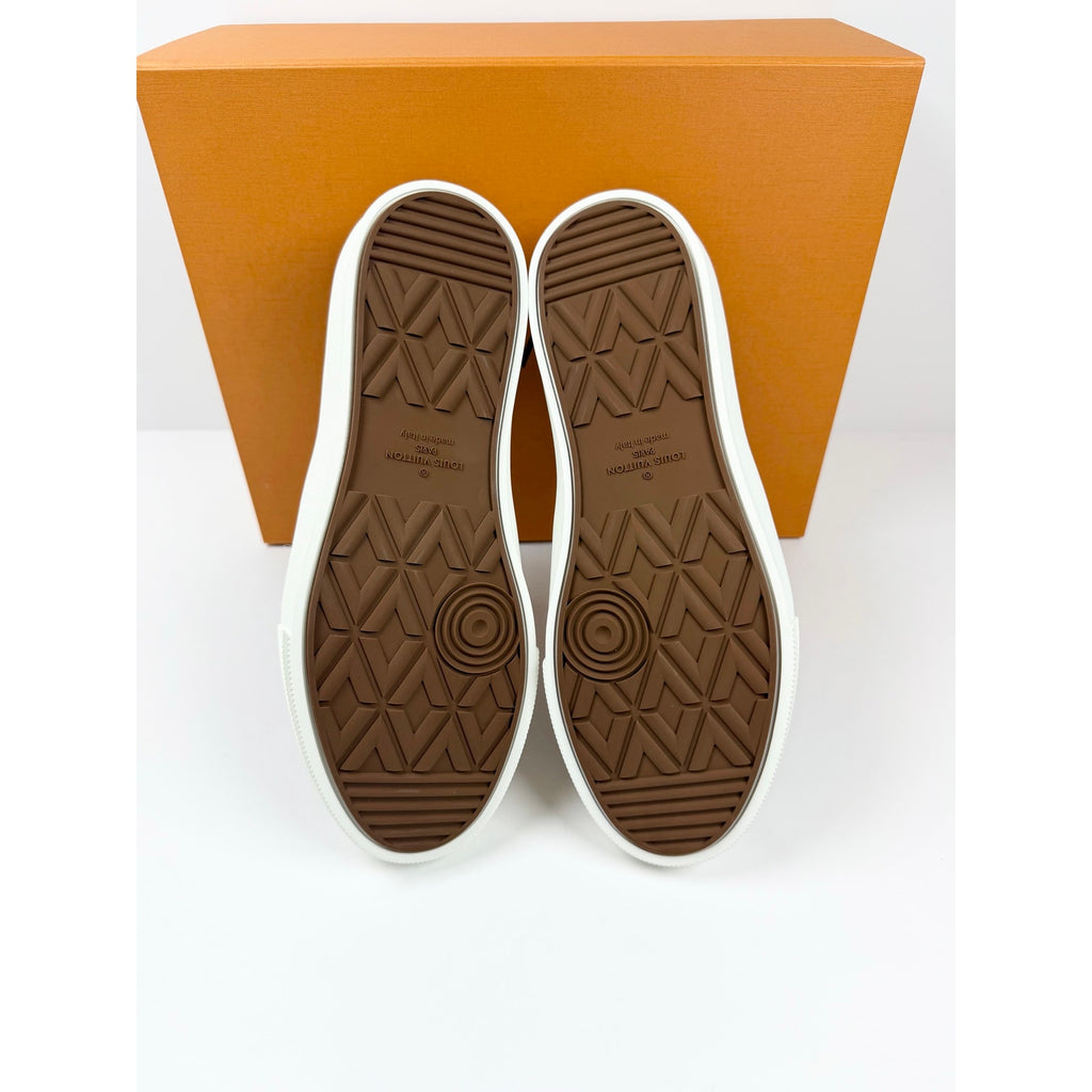 Size 7LV/8US - Louis Vuitton x NBA Trocadero Slip On NEW