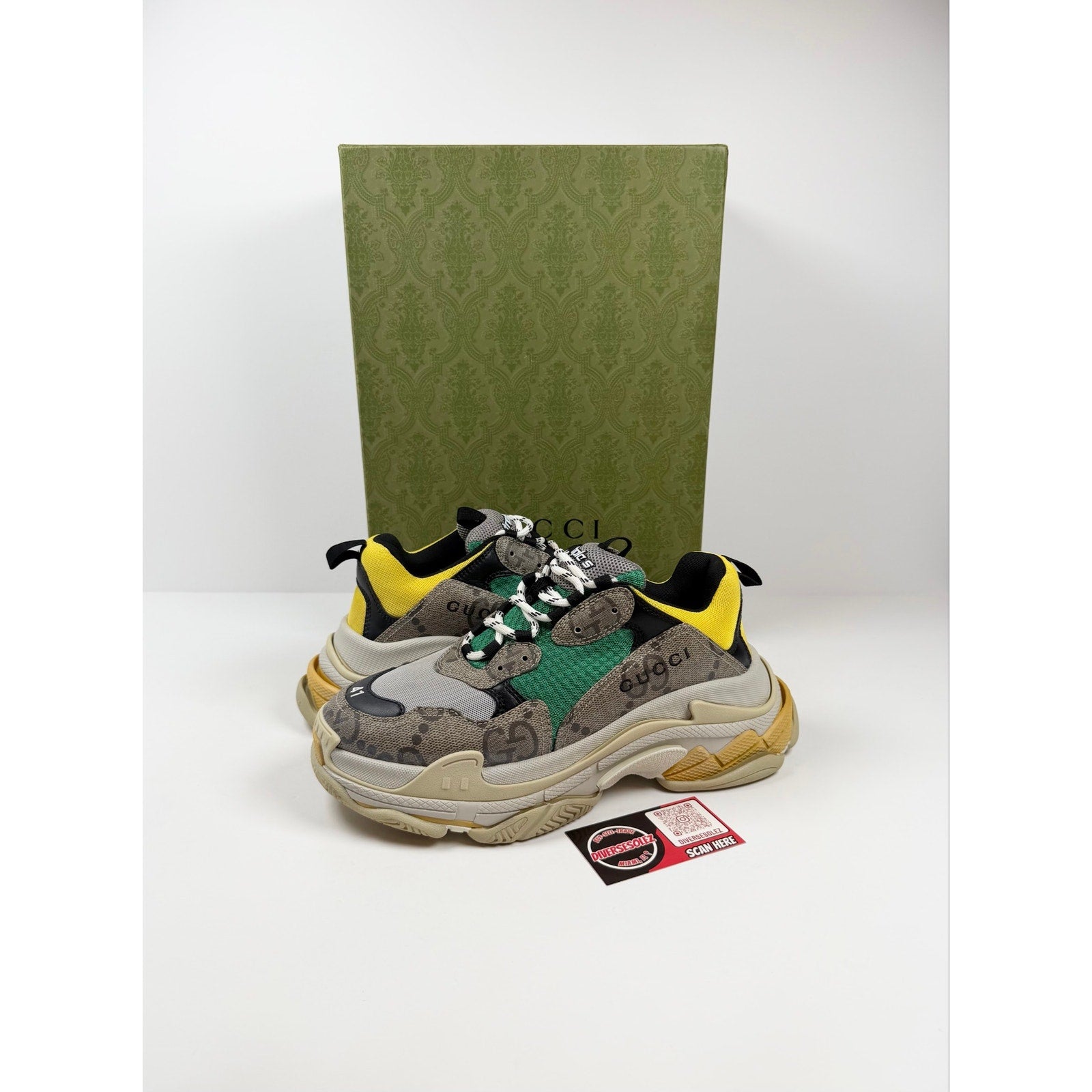 Size 41EU/8US - Gucci X Balenciaga Triple S