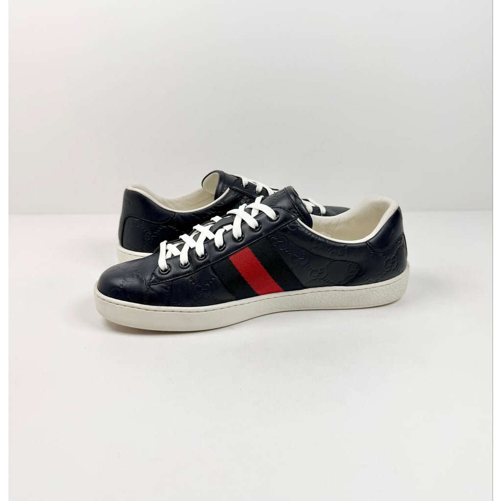 Size 8US - Gucci Ace GG Leather Monogram