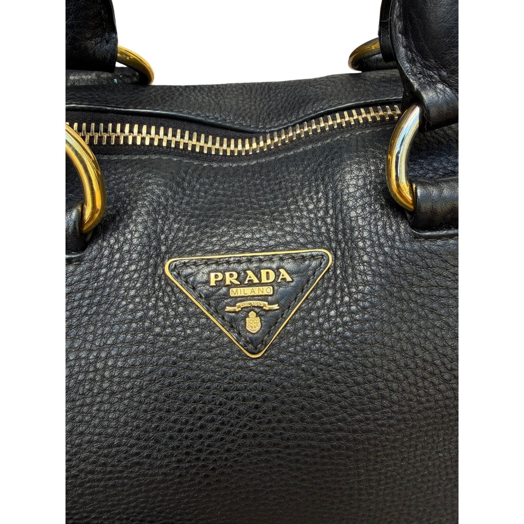 Prada Vitello Danio Leather Tote Bag