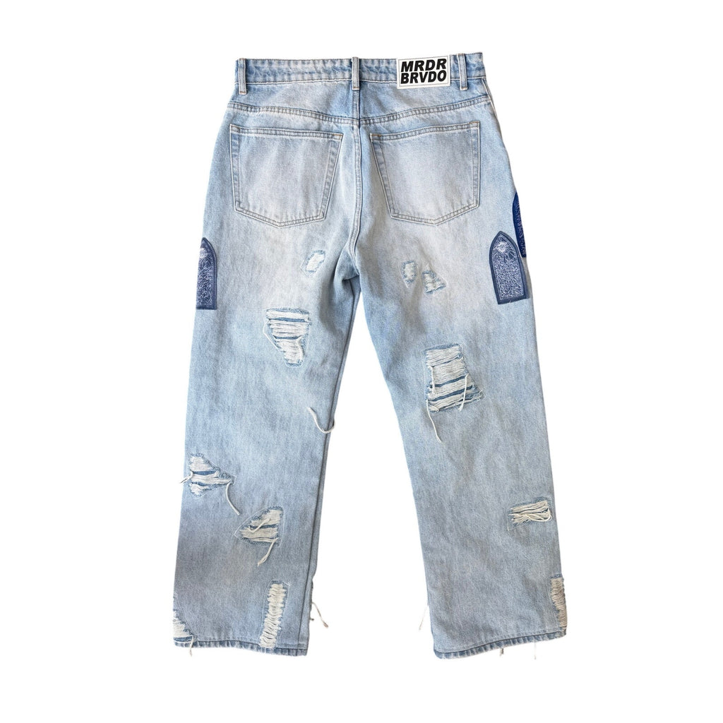 Size 32 - Who Decides War Light Blue Jeans