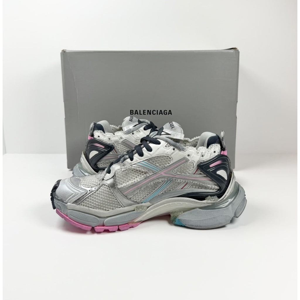 Size 42EU/9US - Balenciaga Runner Grey Pink Blue NEW