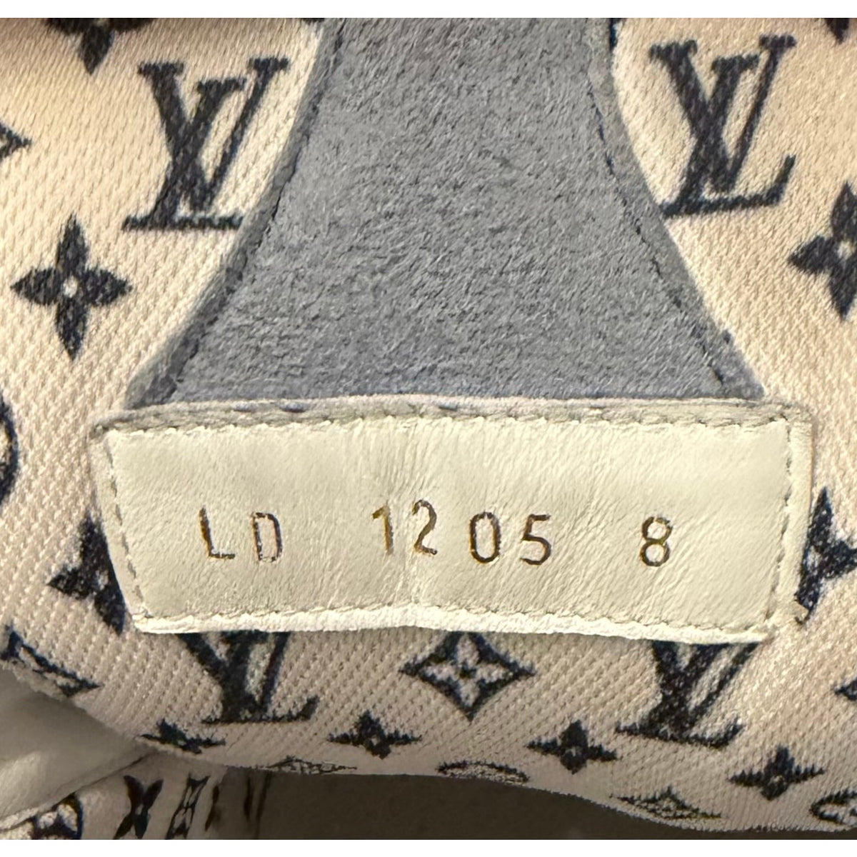 Size 8UK/9US - Louis Vuitton Blue Trainer