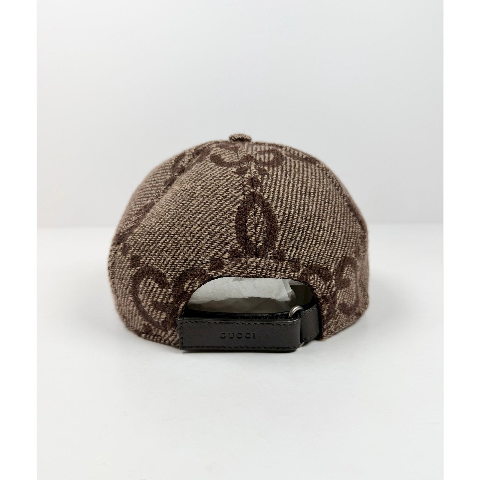 Gucci Jumbo Wool Cap Brown NEW with tags!