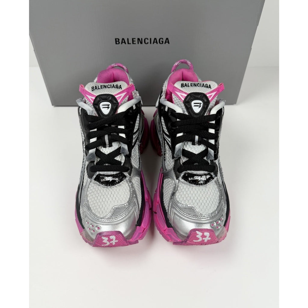 Size 37EU/7W - Balenciaga Runner Black Pink NEW