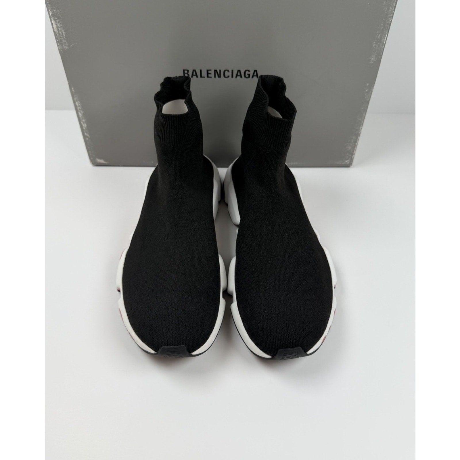 Size 41EU/8US - Balenciaga Speed Black Red Graffiti NEW