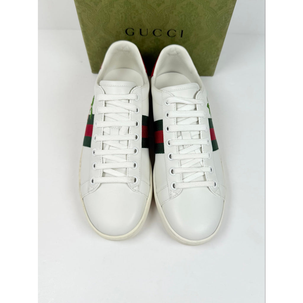 Size 36/6 - Gucci Ace Cherry Womens