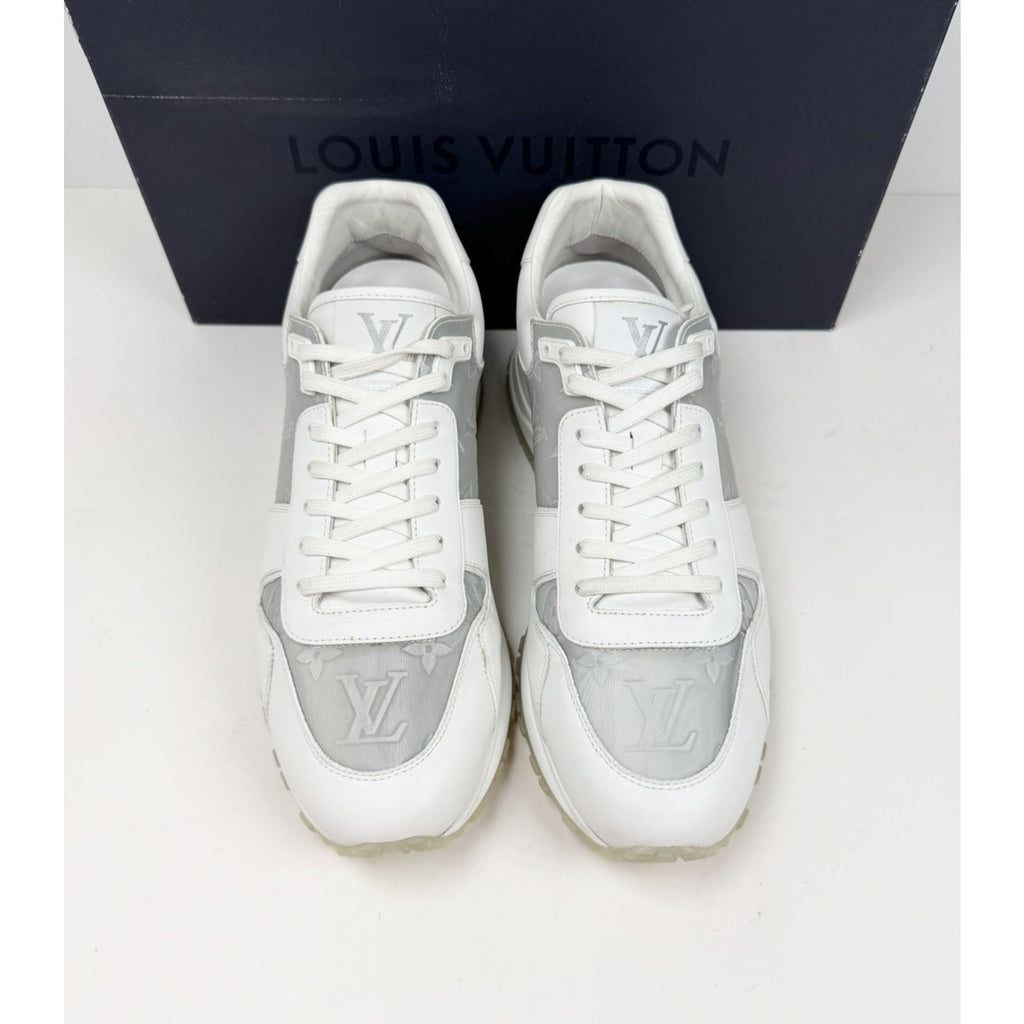 Size 7LV/8US - Louis Vuitton Run Away White Monogram
