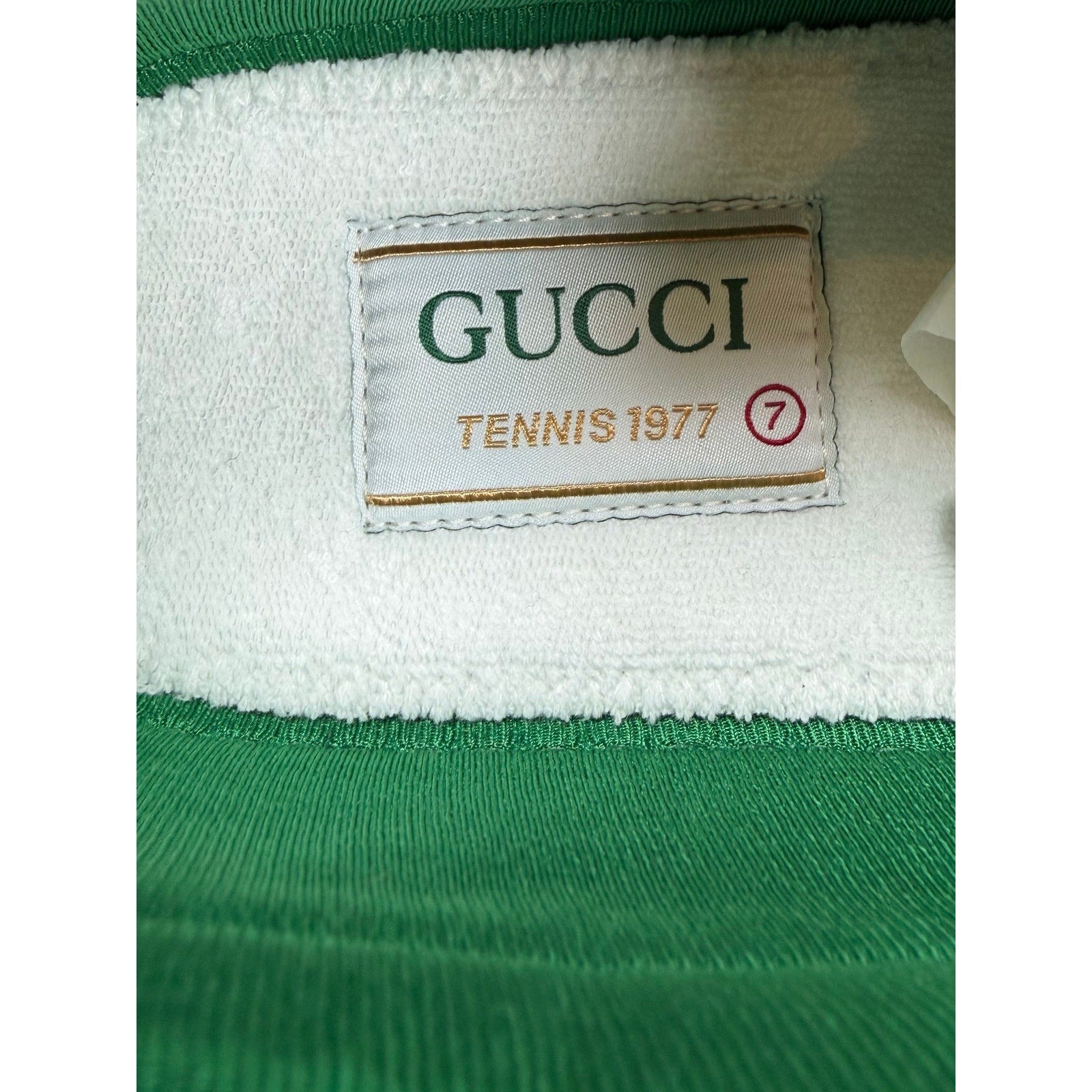 Size 8US - Gucci 1977 Blue Low Top NEW