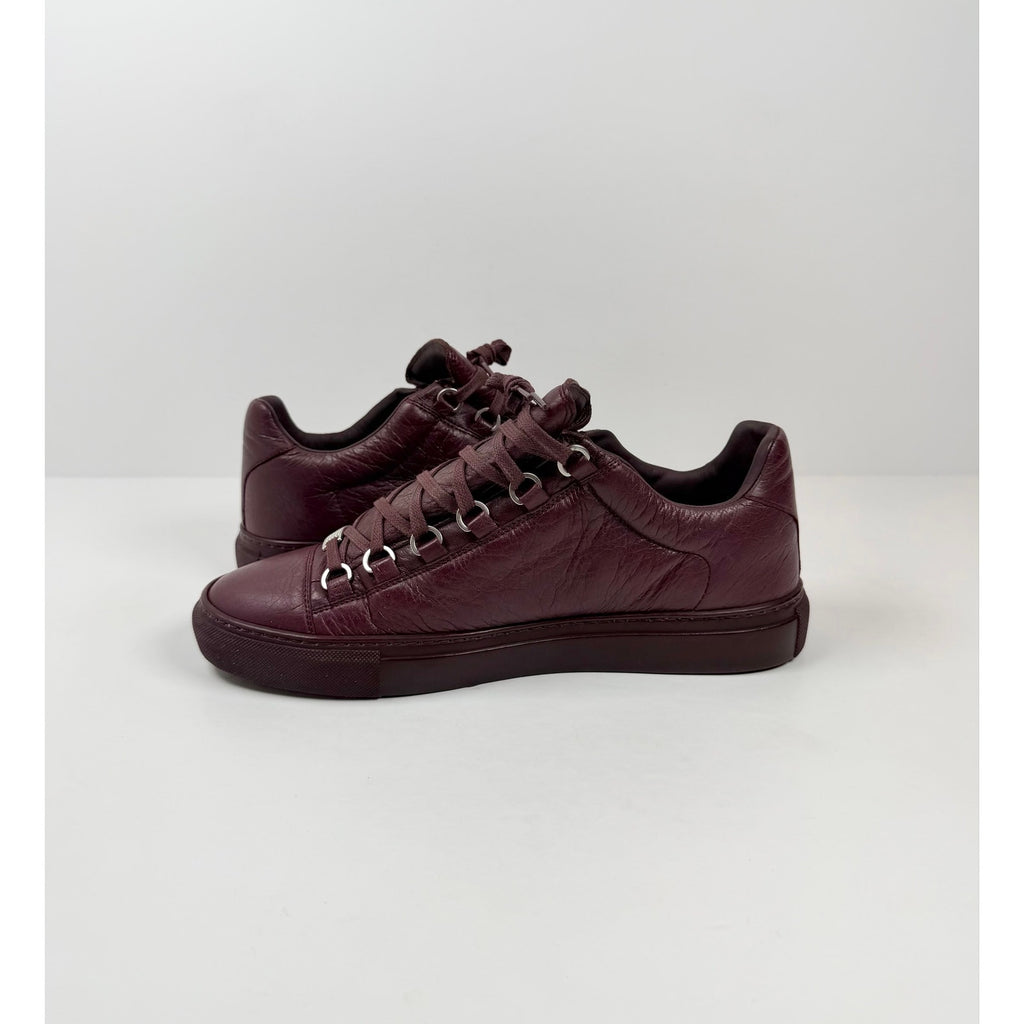 Size 41EU/8US - Balenciaga Arena Burgundy Low