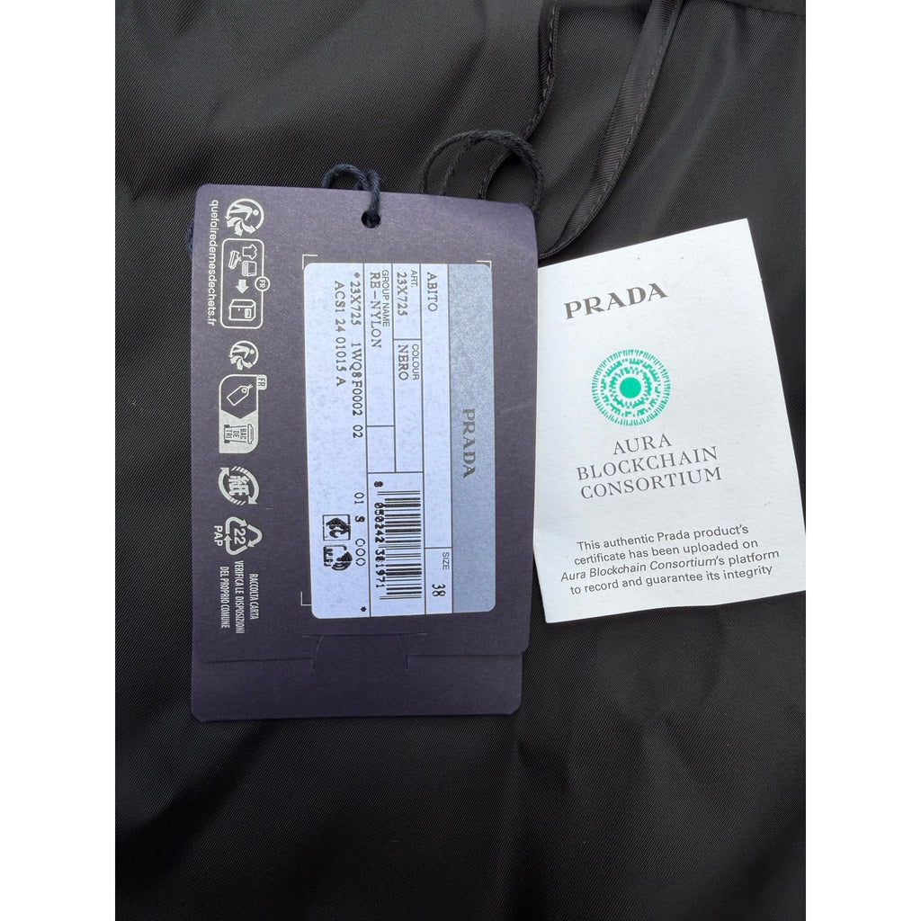 Size S - Prada Nylon Mini Dress NEW