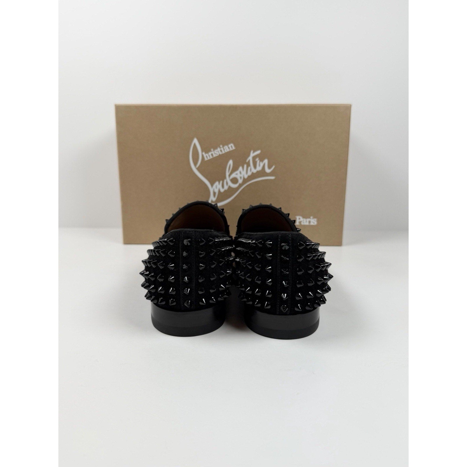 Size 7.5 - Christian Louboutin Dandelion Spikes Loafers NEW