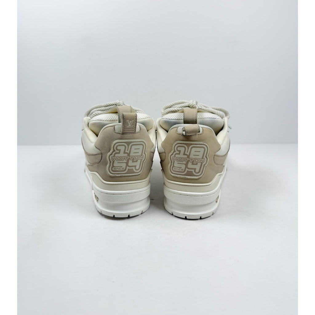 Size 10UK/11US - Louis Vuitton Skate Beige White