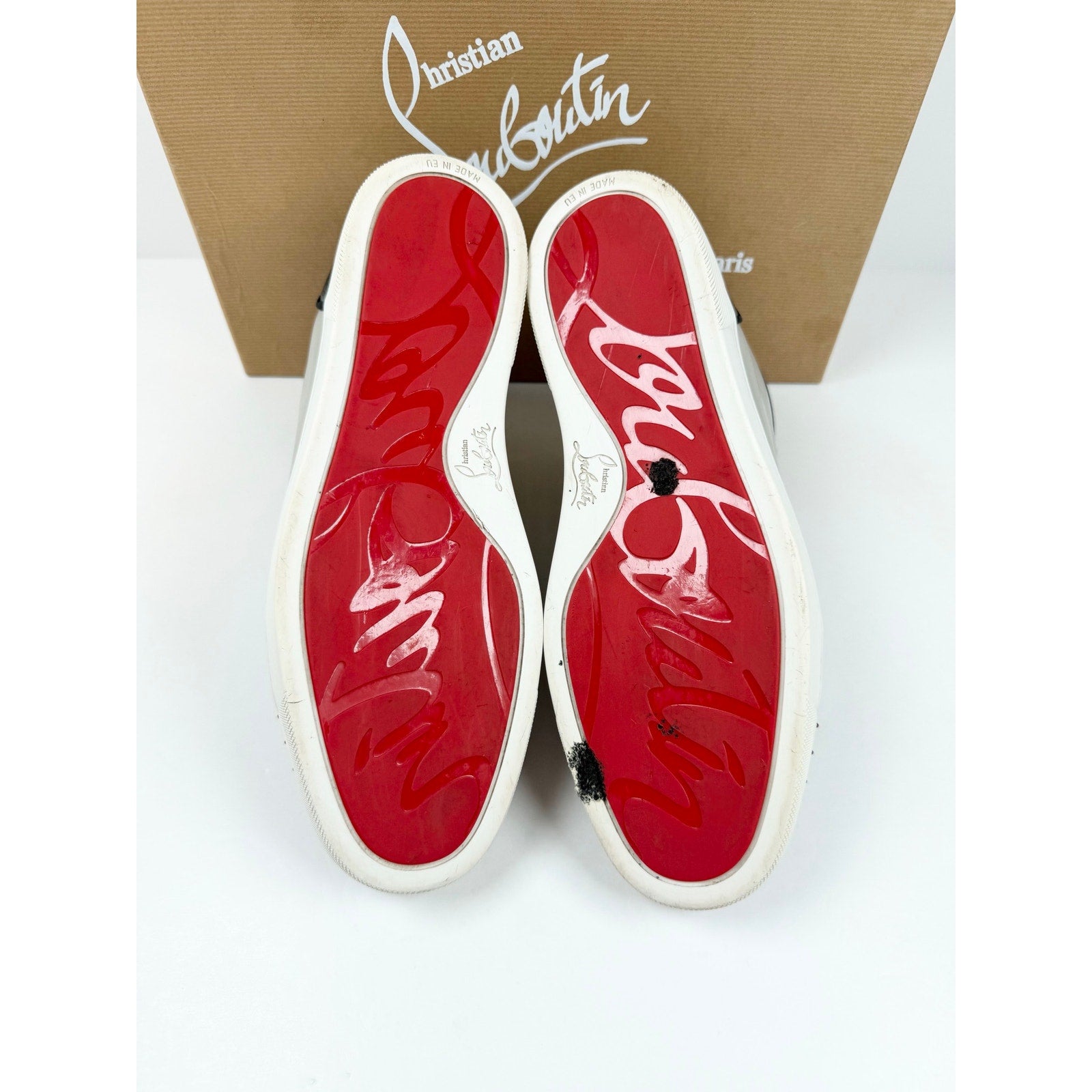 Size 9.5 - Christian Louboutin Spike High Top