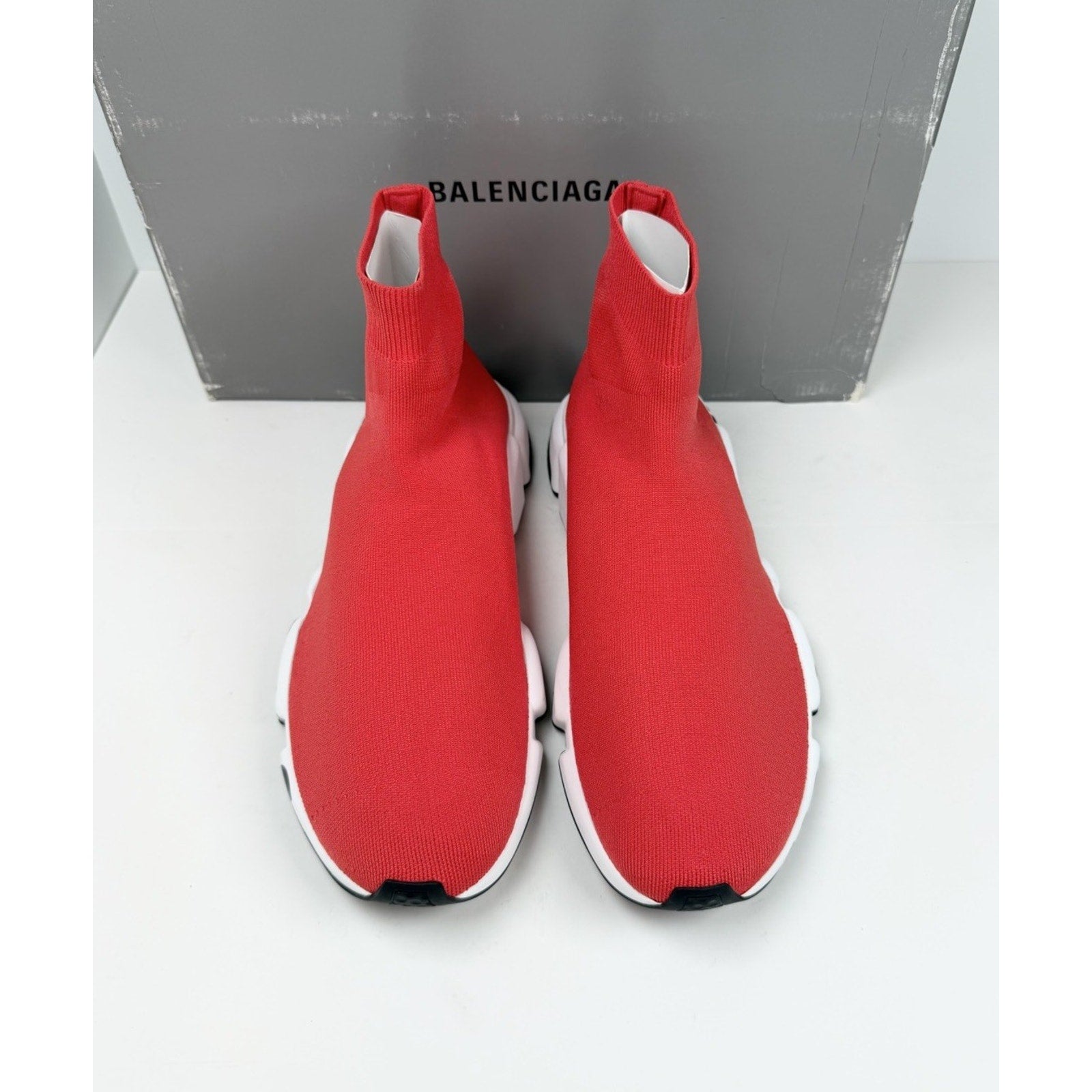 Size 45EU/12US - Balenciaga Speed Trainers Red Graffiti NEW