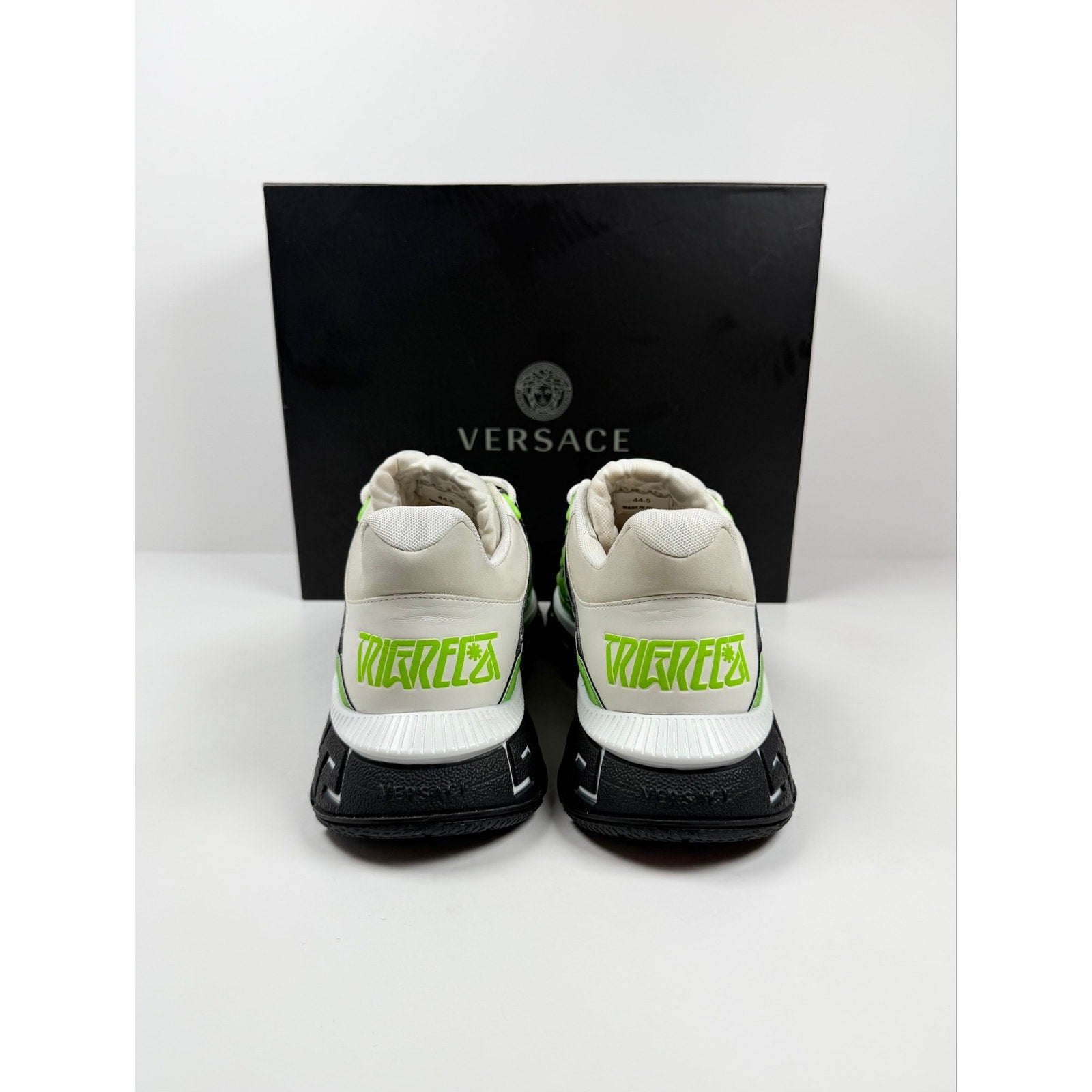 Size 11.5 - Versace Trigreca Blue Green