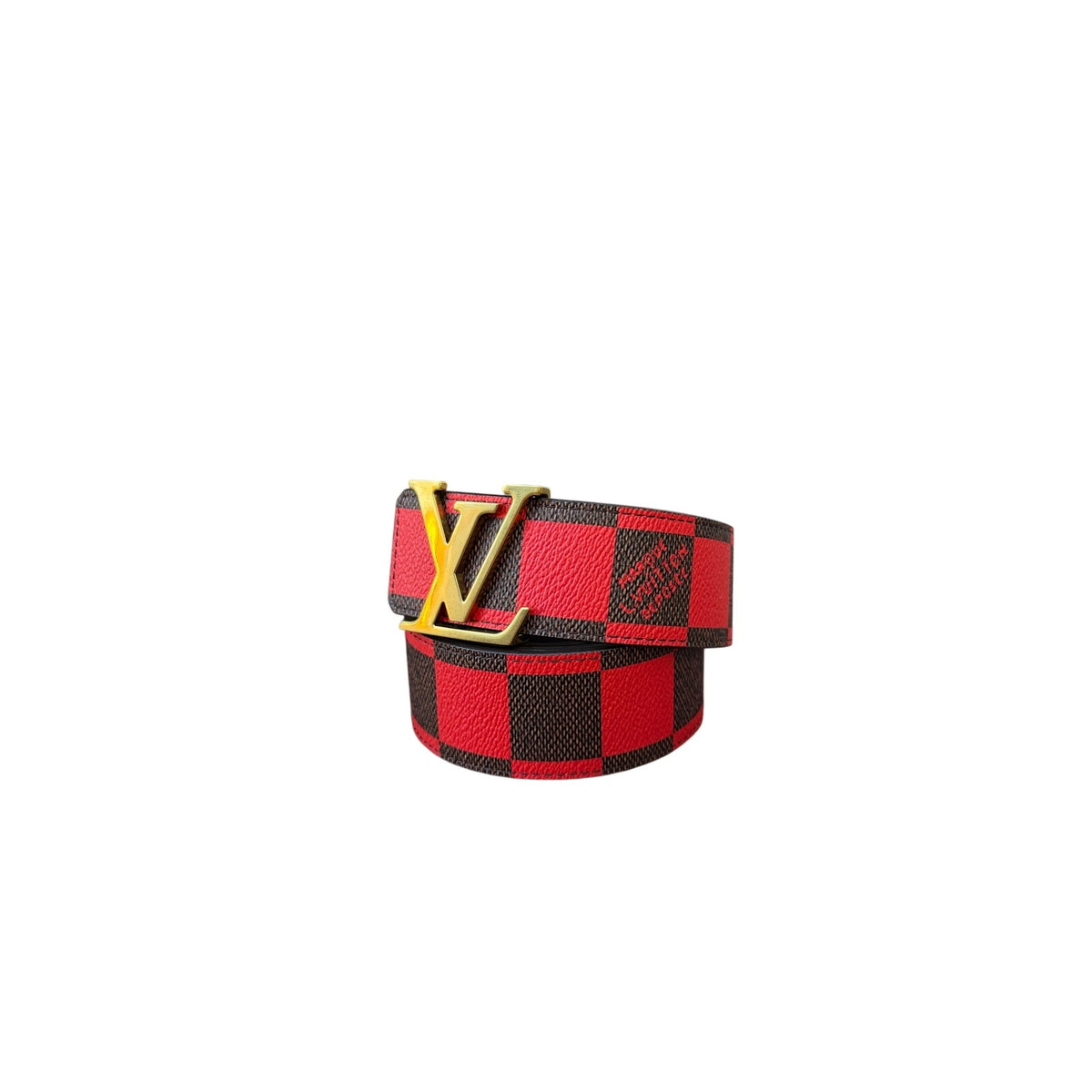 Size 95/38 - Louis Vuitton Damier Reversible Belt NEW