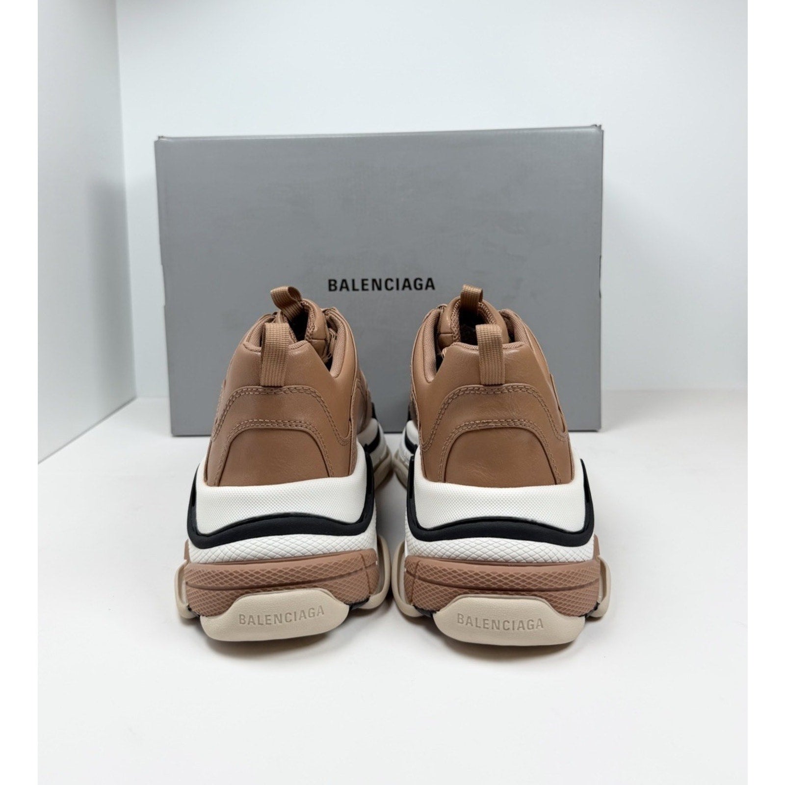 Size 46EU/13US- Balenciaga Triple S Beige NEW
