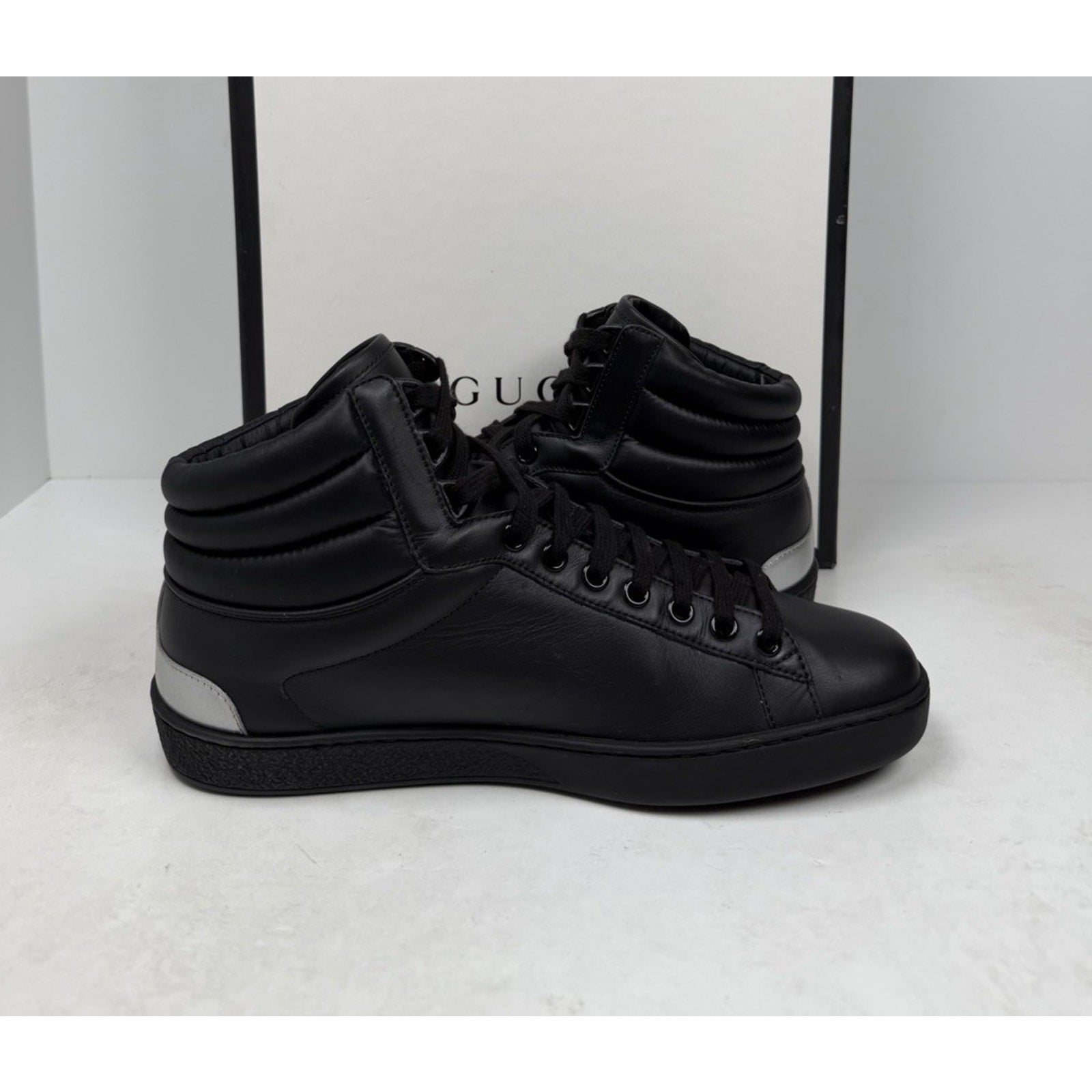 Size 6US - Gucci Ace Band High Top