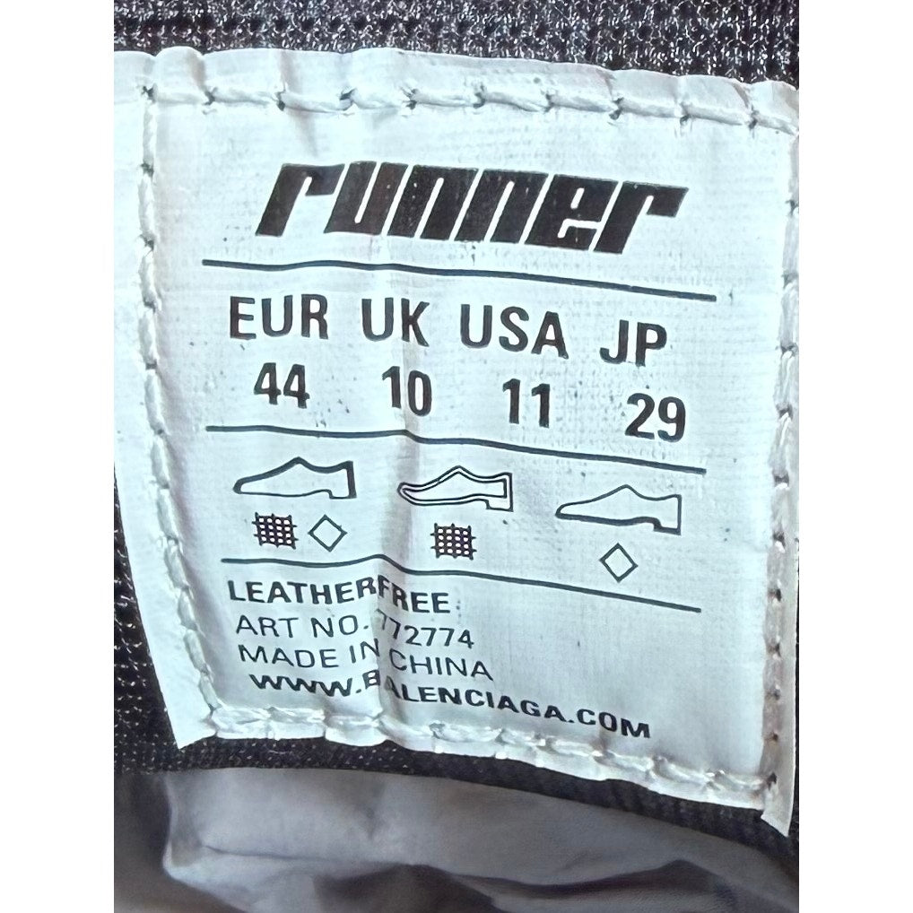 Size 44EU/11US - Balenciaga Runner Grey Yellow NEW