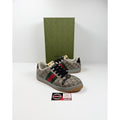 Size 8.5US - Gucci Screener Beige Monogram NEW