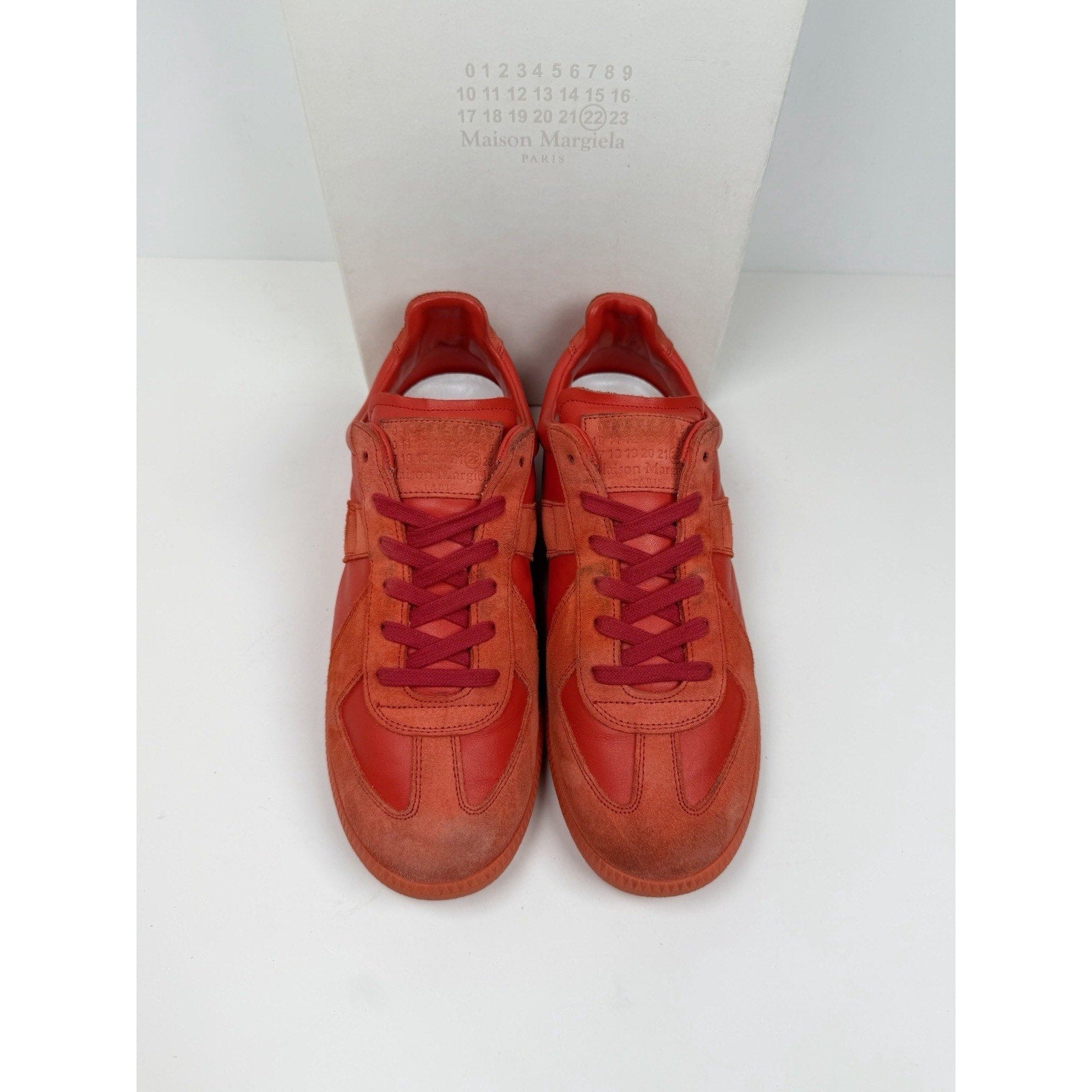 Size 41EU/8US - Maison Margiela GAT Orange Suede