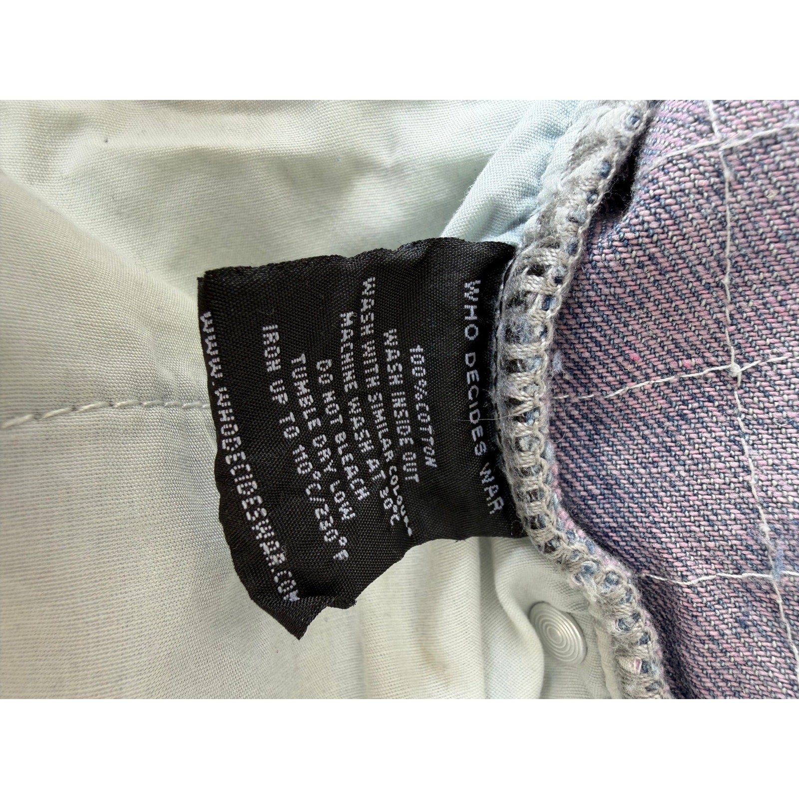 Size 30 - Who Decides War Light Blue Jeans