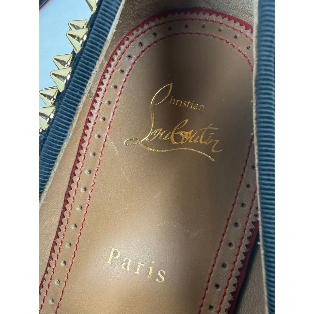 Size 9.5 - Christian Louboutin Dandelion Spike Loafer