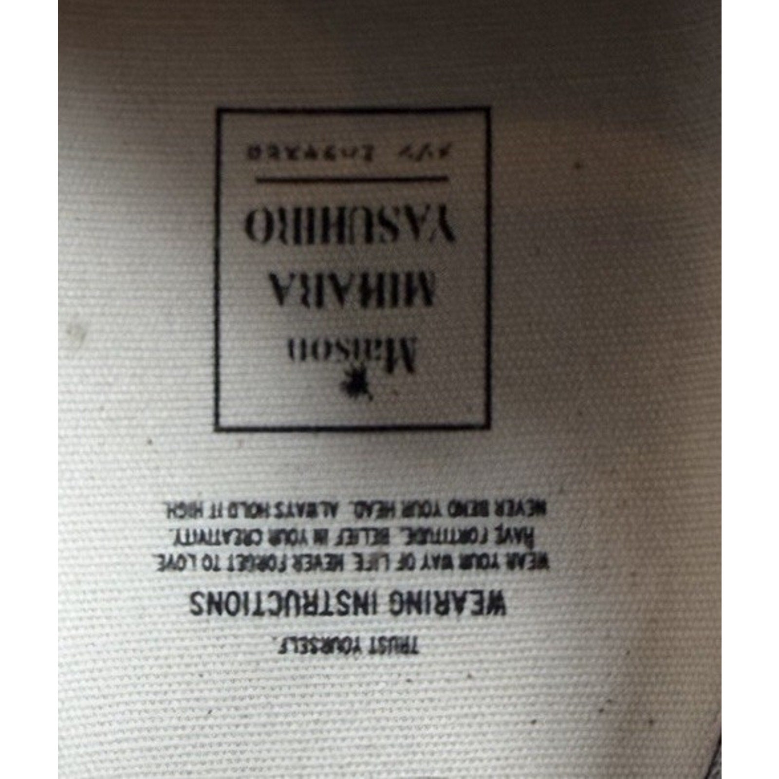 Size 40EU/7US - Maison Mihara Yasuhiro Wayne OG Sole
