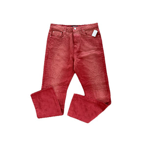 Size 31 - Amiri Bandana Jacquard Sun Dried Tomato Jeans