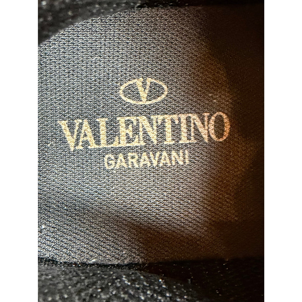 Size 9.5 - Valentino Garavani Rockrunner Marine Blue red