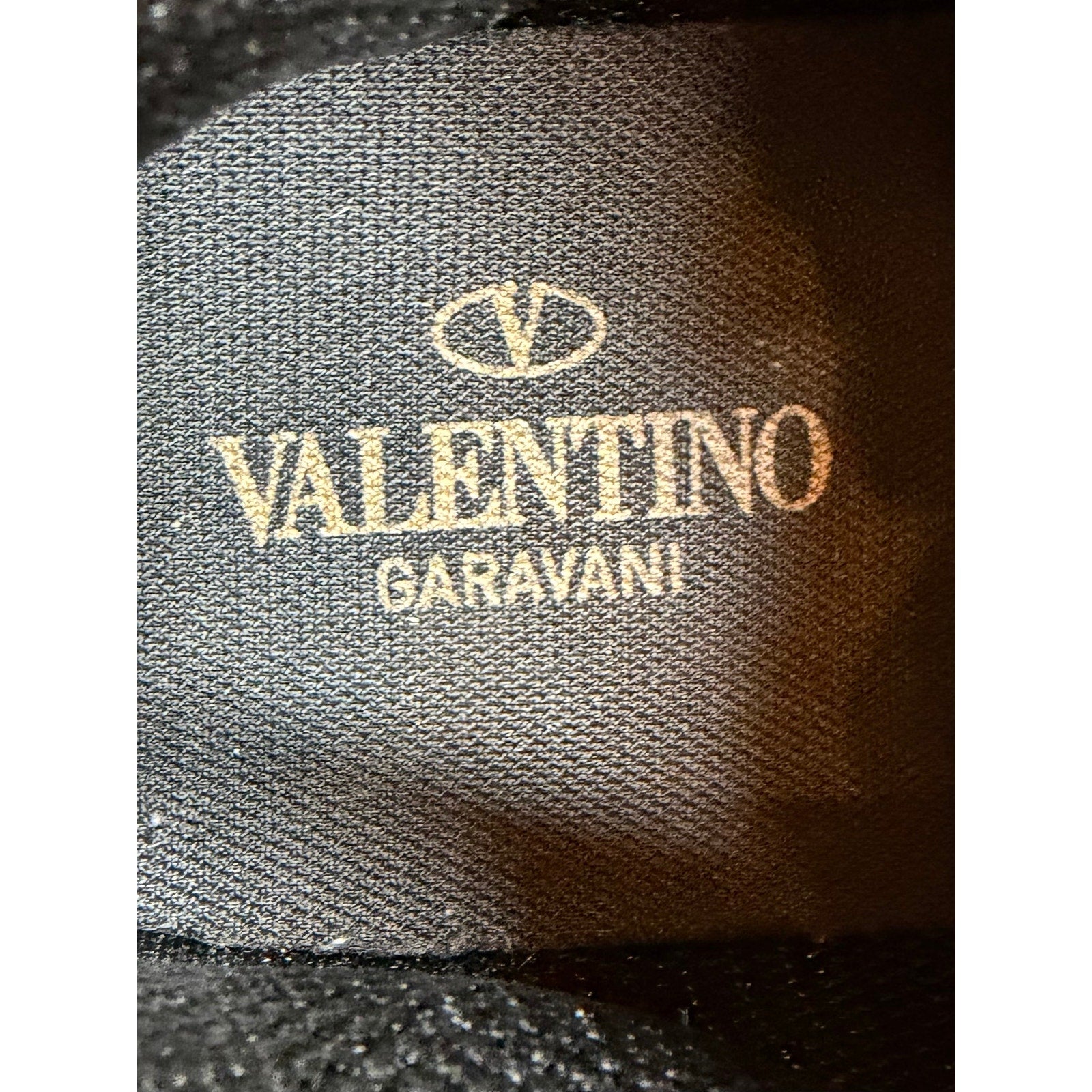 Size 9.5 - Valentino Garavani Rockrunner Marine Blue red