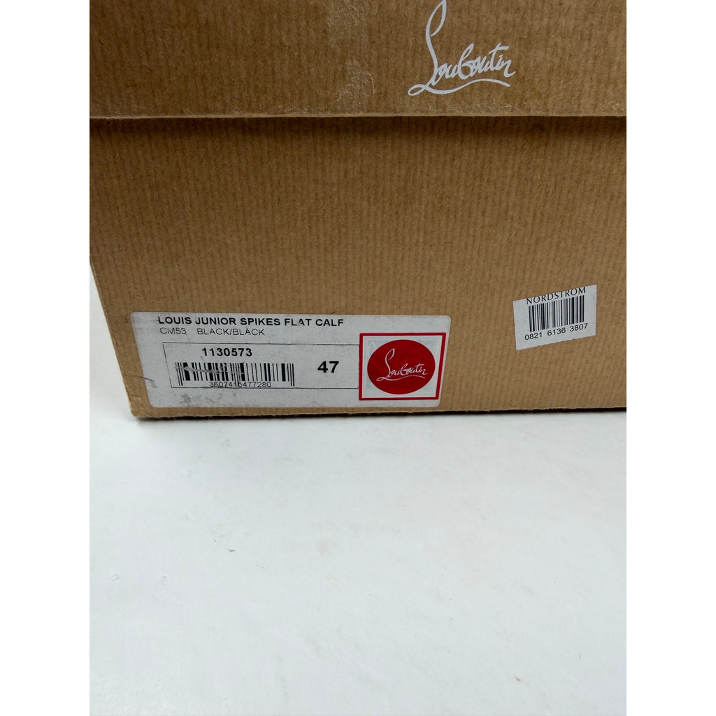 Size 47EU/14US - Christian Louboutin Spike Leather Low